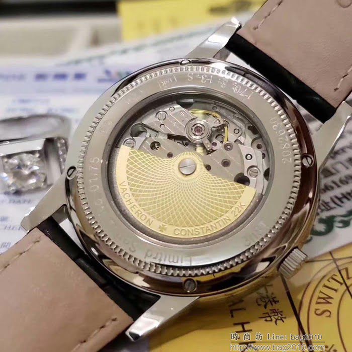 江詩丹頓 Vacheron Constantin 2019江詩丹頓歷史名作 雕花新款 深度防水 男士腕表  wssb3621